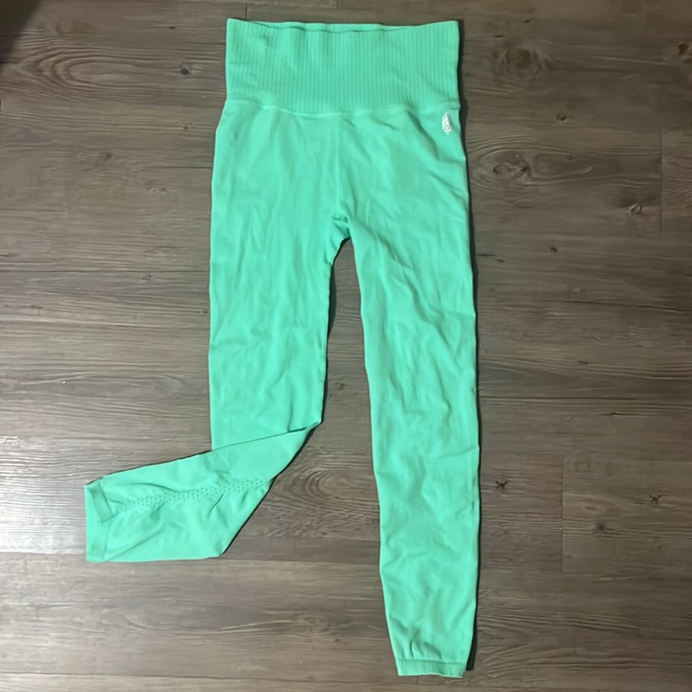FP Movement HR 7/8 Neon Green Leggings